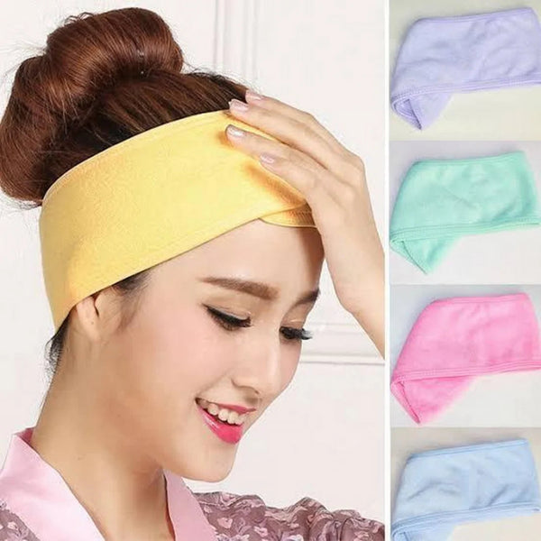 Beauty Head-Cloth Adjustable Facial Band - Pkwebstore