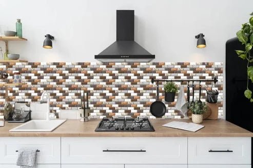 Bricks design Wallpaper 5 Sheets Size 4.5 x 7 Inch - Pkwebstore