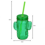 Cactus Shape Cup With Straw - Pkwebstore