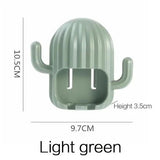 Cactus Shaped Wall Mounted Toothbrush Holder 2 Pcs - Pkwebstore