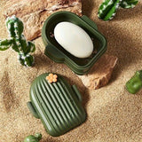 Cactus Soap Dish With Lid - Pkwebstore