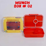 Cartoon Printed Lunch Box 3 Partition & Dip Portion - Pkwebstore