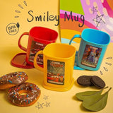 Character Printed Kids Plastic Mug With Cover Cap - Pkwebstore