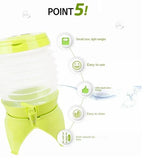 Collapsible Water dispenser liteweight 3.5L - Pkwebstore