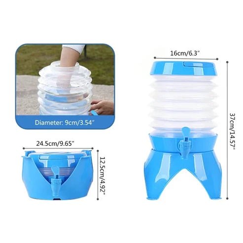 Collapsible Water dispenser liteweight 3.5L - Pkwebstore