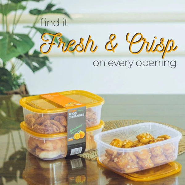 Crisper Food Container Large – Pack Of 3 - Pkwebstore