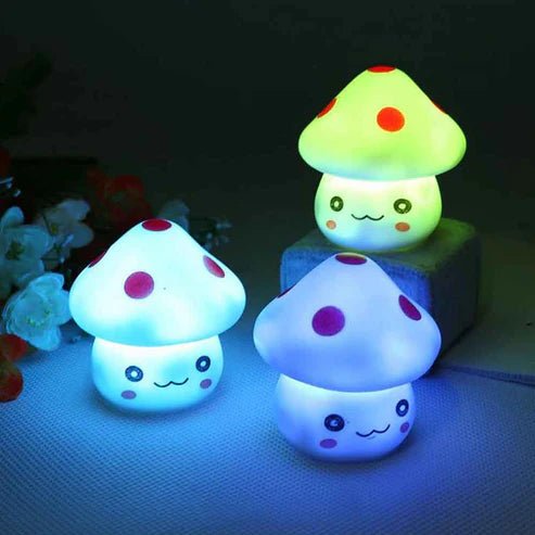 Cute Mushroom LED Night Light Lamp - Pkwebstore