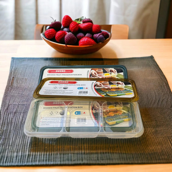 Divided Fruit Preservation Box - Pkwebstore