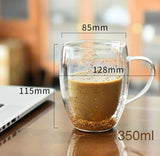 Double Wall Insulated Glass Cup - Pkwebstore