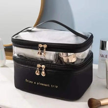 Dual Compartment Cosmetic Bag - Pkwebstore