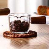 Expresso Measuring Cup With Wooden Handle - Pkwebstore