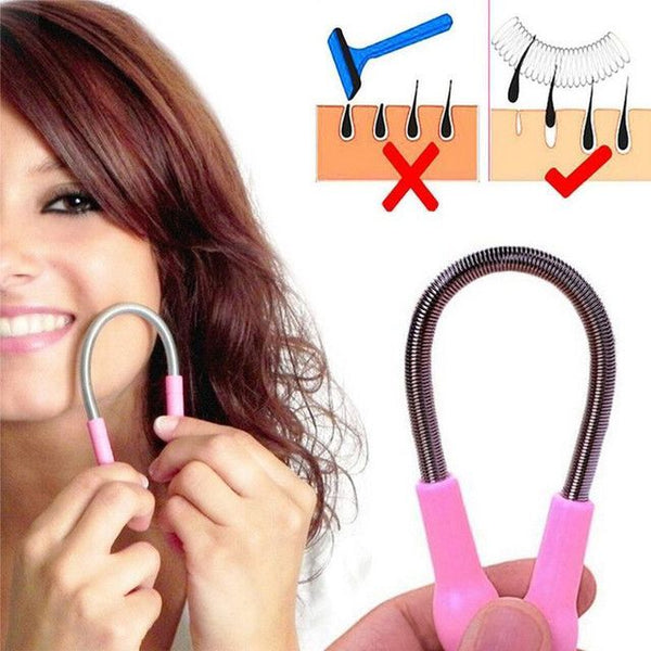 Facial Hair Remover Spring Threading Tool for Women - Pkwebstore