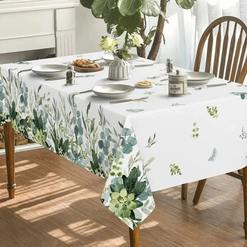 Floral Waterproof Table Cloth - Pkwebstore