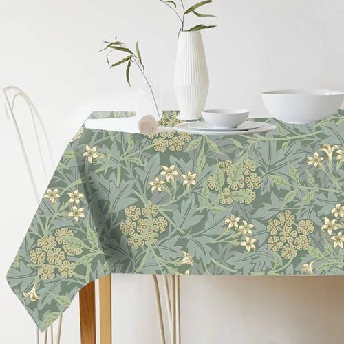 Floral Waterproof Table Cloth - Pkwebstore