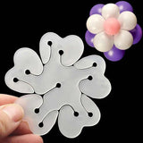 Flower Clip Tie Balloon pack Of 10 - Pkwebstore