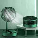 Foldable Telescopic Table Fan - Rechargeable - Pkwebstore