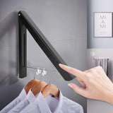 Foldable Wall Mounted Clothes Drying Rack - Pkwebstore