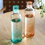 Glass Water Bottle With Time Marker - Pkwebstore