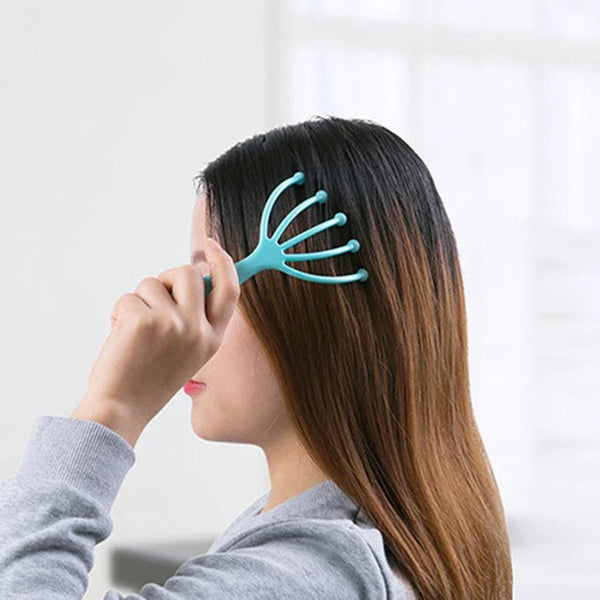 Handheld 5-Claw Head Massager Relieve Pain Stress Relax - Pkwebstore