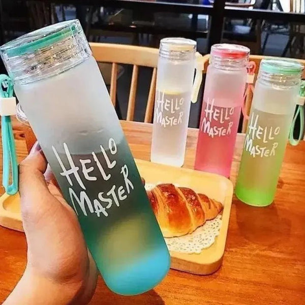 Hello Master Water Bottle, 480 ml - Pkwebstore