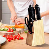 High Quality 7 Pcs Knife Set With Wooden Stand - Pkwebstore