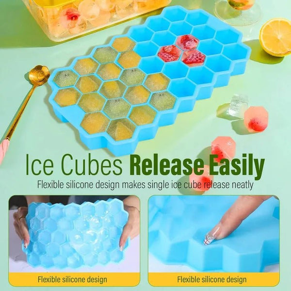 Honeycomb Silicone Ice Cube Tray - Pkwebstore