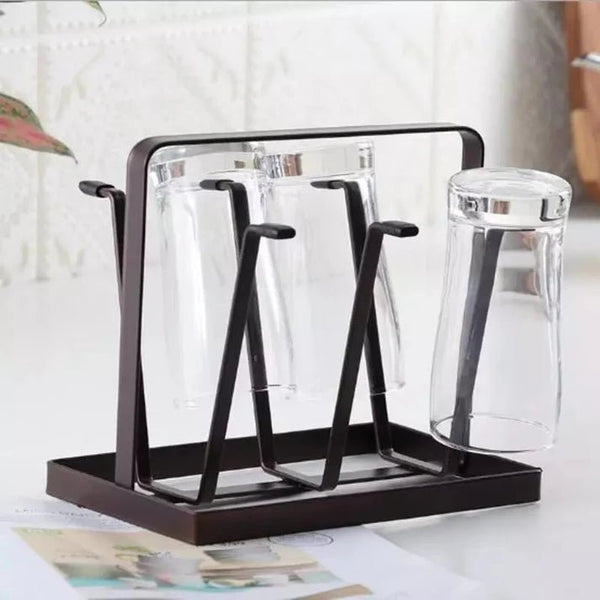 Iron Glass Stand And Cup Holder - Pkwebstore