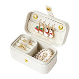 Jewelry Box Mini Portable Rings Earrings Necklaces Lipstick Storage Box Jewelry Organizer for Travel Outdoor - Pkwebstore