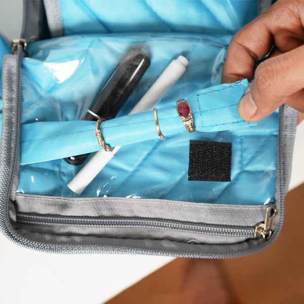 Jewelry Storage Pouch With Pocket - Pkwebstore