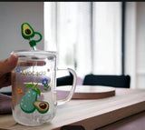 Kids Fruit Printed Cup with Straw - Pkwebstore