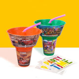 Kids Snacks Bucket With Straw Cup - Pkwebstore