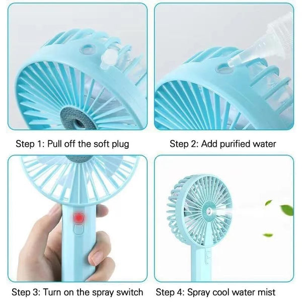 KINZO Colling Mist Spray Fan - Pkwebstore