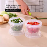 Kitchen Onion Ginger Garlic Crisper Box - Pkwebstore