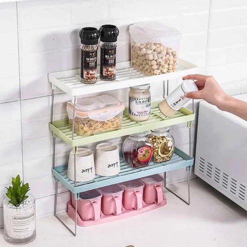 Kitchen Standing Counter Top Shelf - Pkwebstore