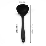 Ladle Stirrer Spoon Silicon Coated 2 Pcs - Pkwebstore