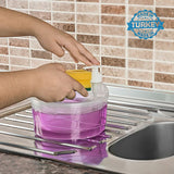 Liquid Soap Dispenser With Pump & Sponge - Pkwebstore