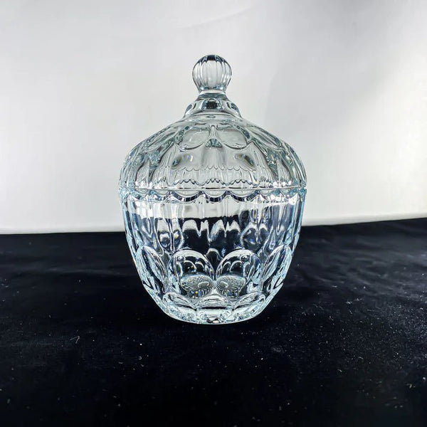 LUXURIOUS DRY FRUIT CANDY IN SECURE CRYSTAL JAR, 99mm - Pkwebstore