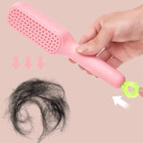 Magic Self Cleaning Hair Comb Brush - Pkwebstore