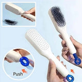 Magic Self Cleaning Hair Comb Brush - Pkwebstore