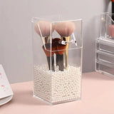 MakeUp Brush Storage Box with Pearls - Pkwebstore