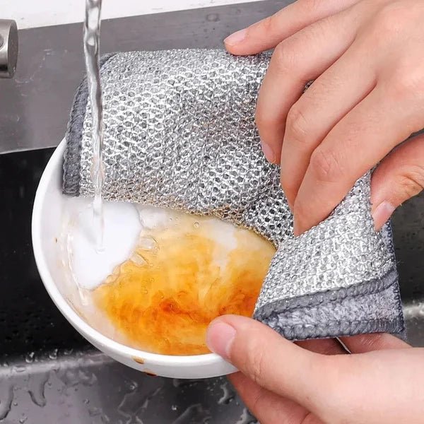 Mesh Dishwashing Cloth (Pack of 3) - Pkwebstore