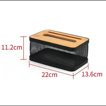 Mesh Tissue Box with Lid - Pkwebstore