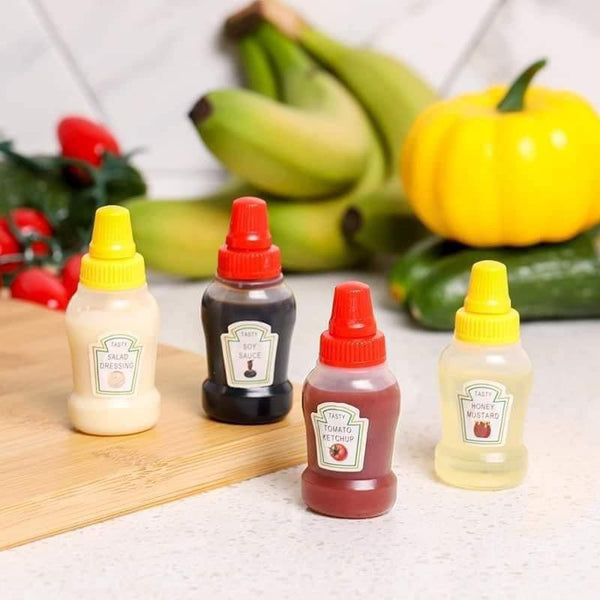 Mini Plastic Squeeze Bottle Pack Of 2 - Pkwebstore