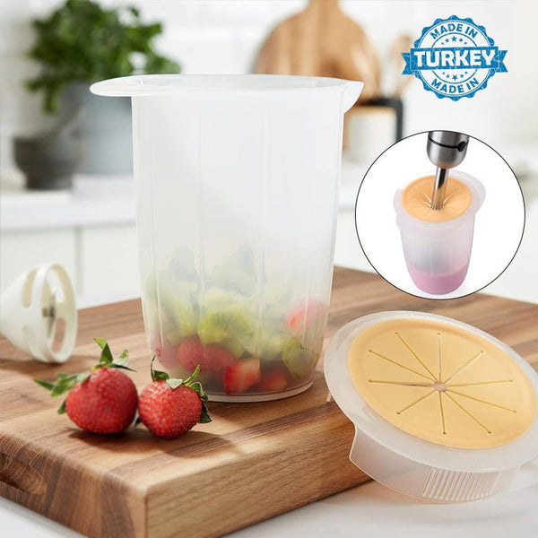 Mixing Container With Protective Lid - Pkwebstore