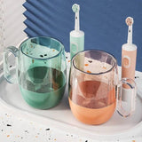 Mouth Wash Cup, Simple Transparent Brushing Mug - Pkwebstore