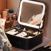 New Led Cosmetic Bag With Mirror - Pkwebstore