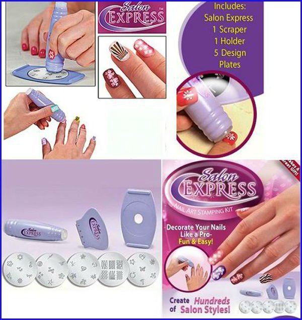 New Salon Express Nail Art Kit - Pkwebstore