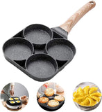 Non-Stick Frying Pan with 4 Hole - Pkwebstore