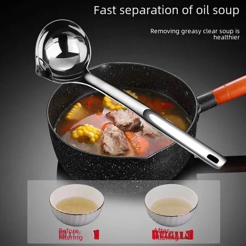 Oil Seperator Stainless Steel Spoon - Pkwebstore