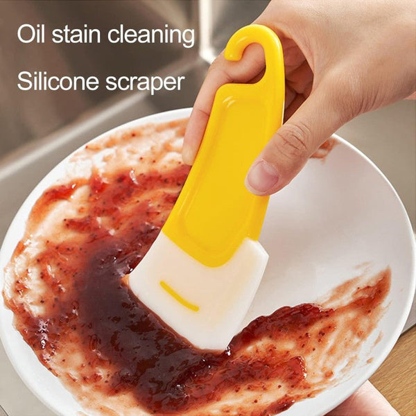 Oil Stain Cleaning Silicone Scrapper - Pkwebstore